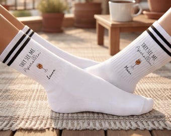 Personalized socks with names | Aperol Ultras, Beer Ultras, Coffee, Sparkling Wine | Funny socks gift for birthdays, bachelorette parties, or girlfriends