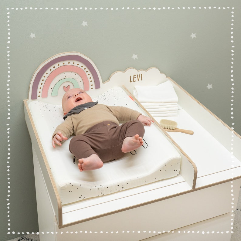 Changing Table Attachment With Name Changing Table Organizer Etsy UK