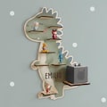 Personalized Tonie shelf for Toniebox 1 & 2, Tonies shelf dino print, children's shelf, Toniebox shelf, Christmas gift boy, hellomini