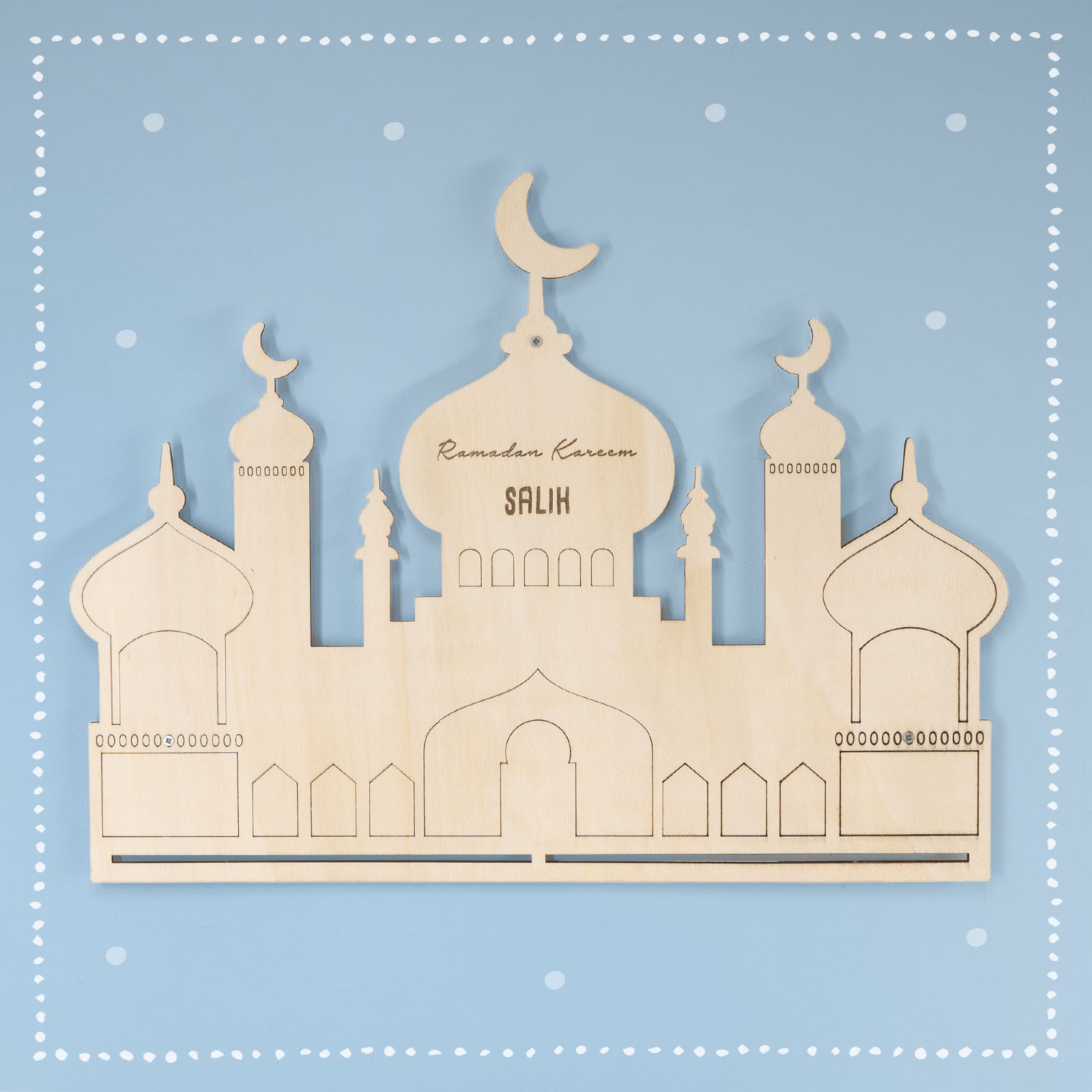 Ramadan Kalender mit Wunschname