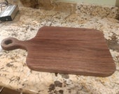 Large Walnut Free Form Bread Board