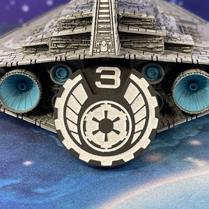 Magnetic Speed Dial with faction for SW Armada