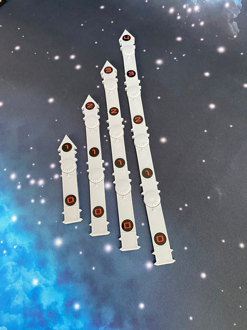 Acrylic Token inserts ONLY for Maneuver tool for SW Armada image 7