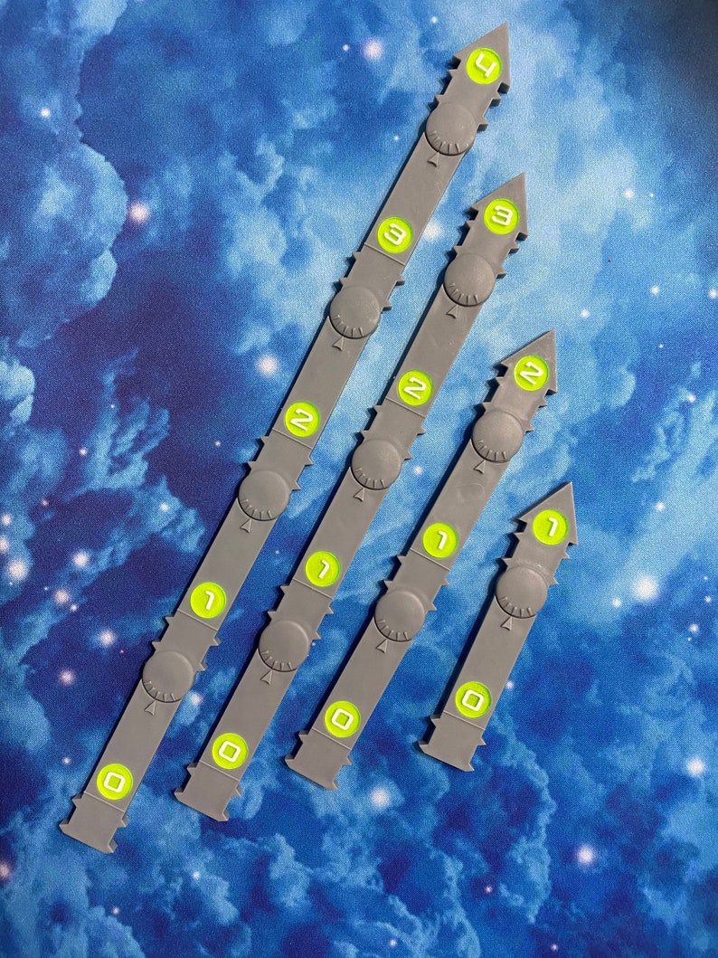 Acrylic Token inserts ONLY for Maneuver tool for SW Armada image 5