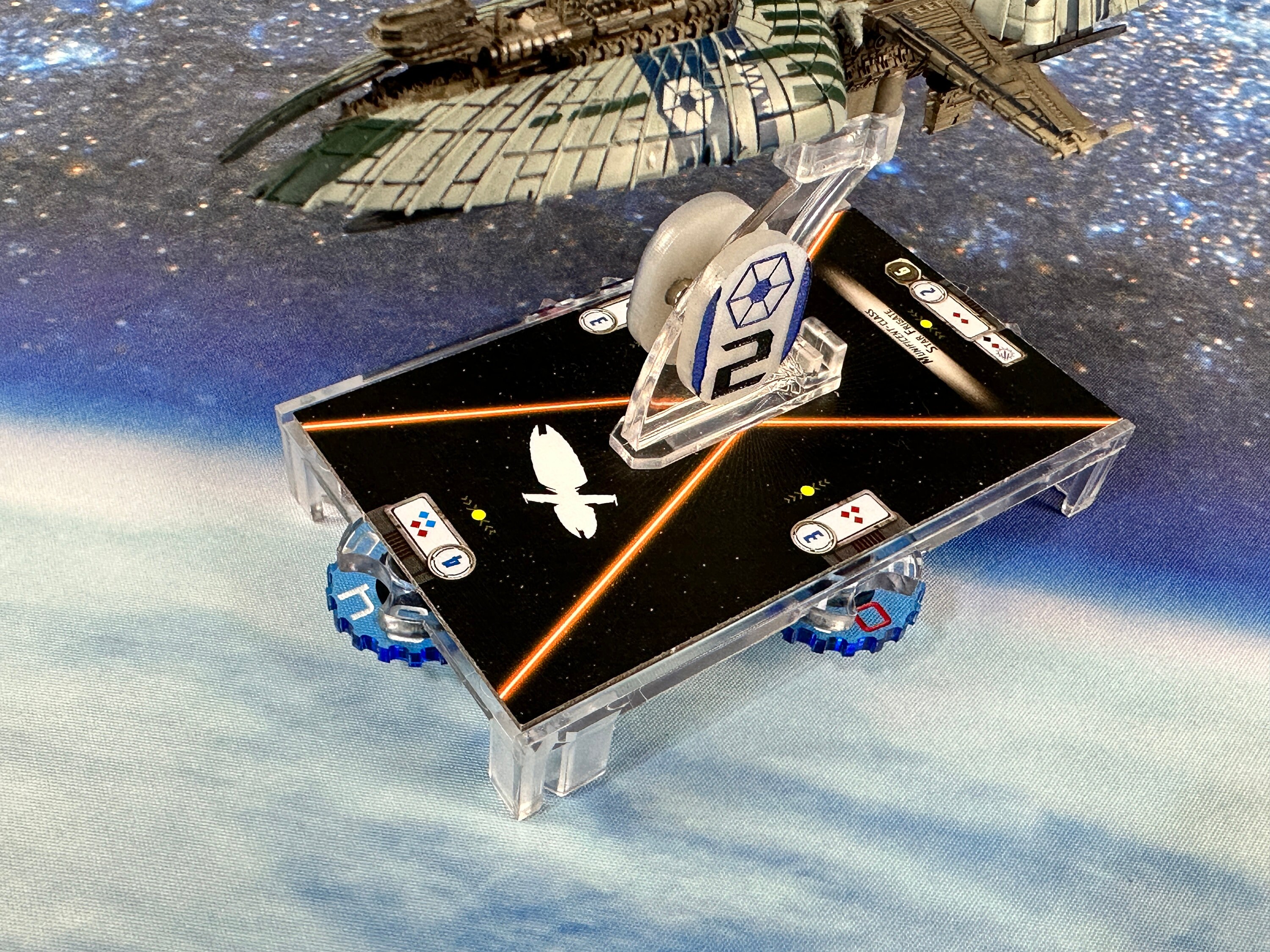 Sw Armada Set SW Armada Ship ID Tokens: Pearl Acrylic, Laser Cut - Set of 6 - Etsy