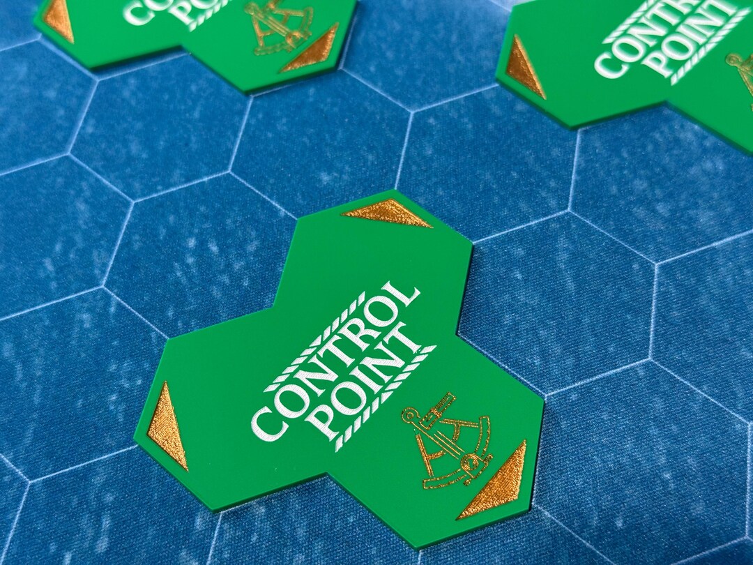 Control Point Token for Floating Battleship Game - Etsy