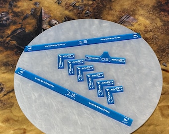 Conjunto completo de herramientas para la zona de despliegue de SW Legion por Admiral Tater