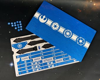 Pearl Acrylic Template Tray, Ruler Set, and Inserts for SW Armada