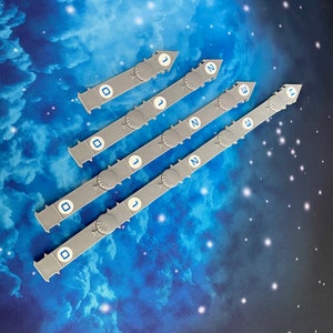 Acrylic Token inserts ONLY for Maneuver tool for SW Armada image 6