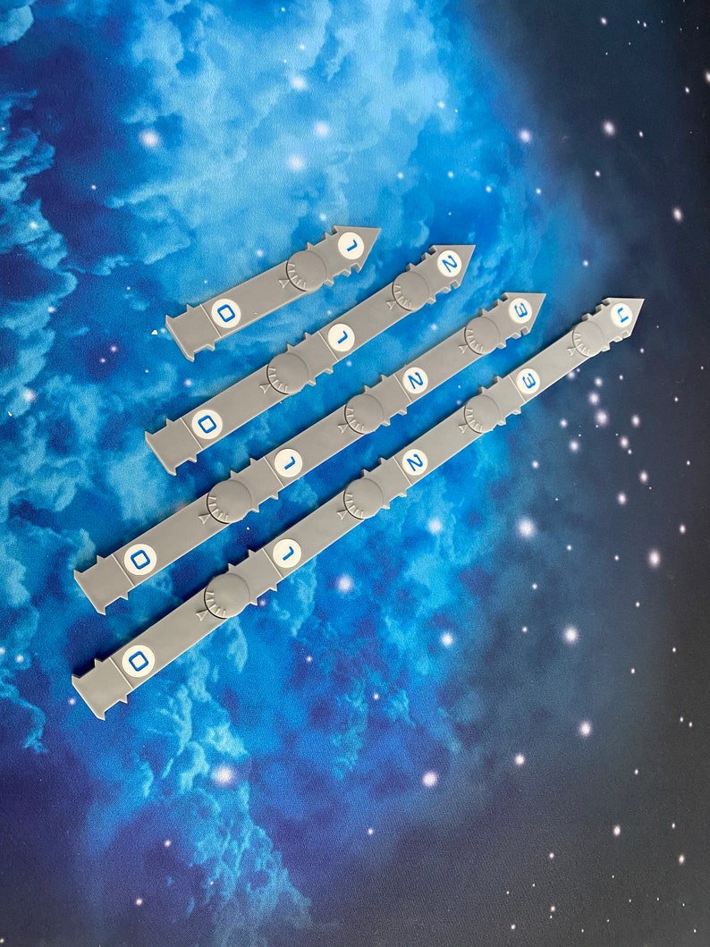 Acrylic Token inserts ONLY for Maneuver tool for SW Armada image 6