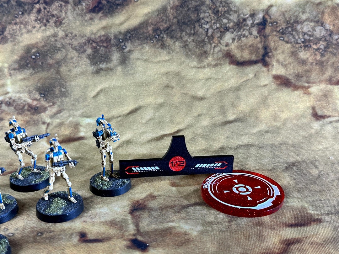 Half Range Ruler for SW Legion Second Edition by Admiral Tater - Etsy