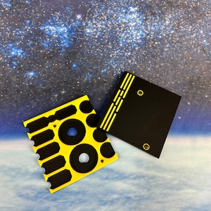 Vassoio di comando per nave acrilico compatto magnetico con coperchio per SSD e Star Hawk per SW Armada - Spazio per gettoni e quadranti