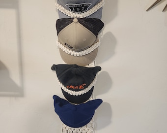 Macrame Baseball Cap Holder
