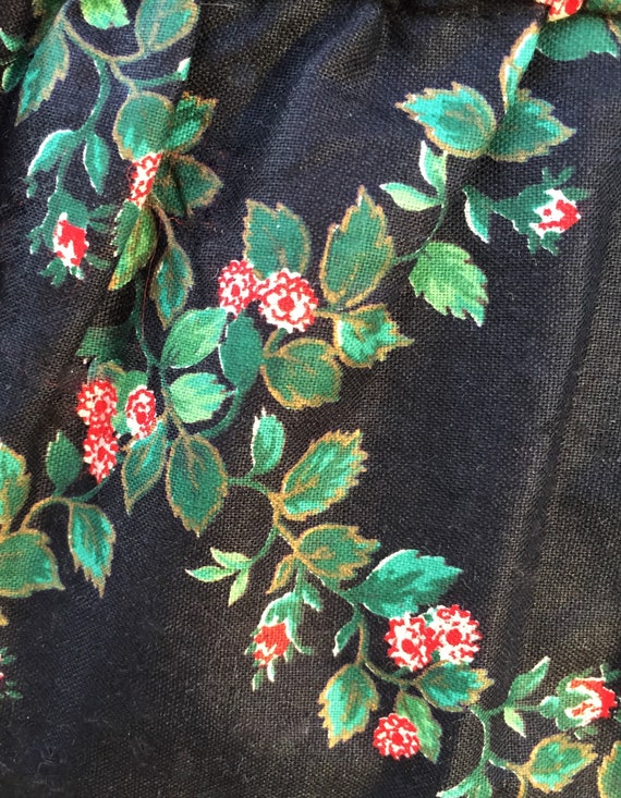 Floral and Black Prairie Skirt - image 5