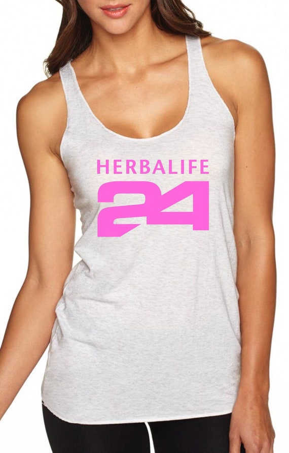 Experto El diseño pescado Camiseta de tirantes Herbalife 24 Racerback para mujer - Etsy España