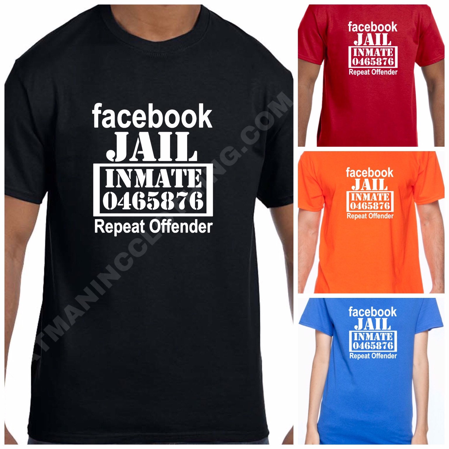 Facebook Jail Unisex T-shirt