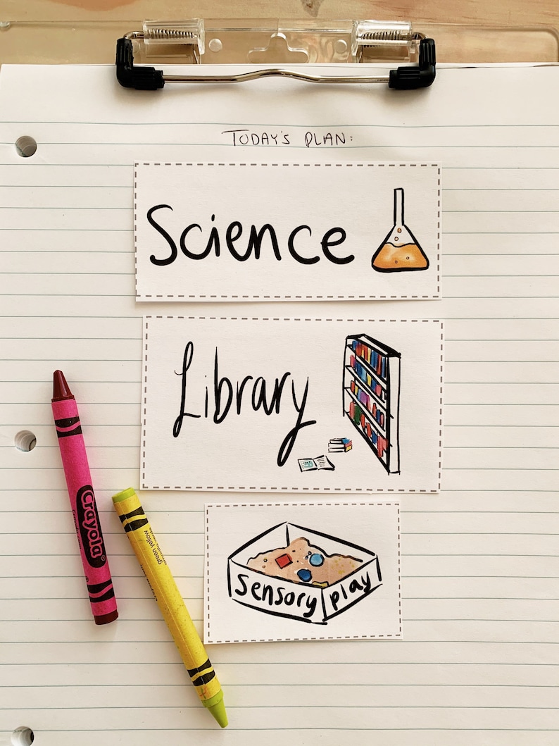 Homeschool Visual School Subjects - Etsy