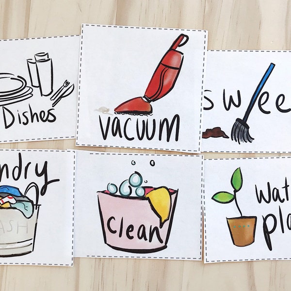 Chores + Tasks Visual Schedule Expansion Pack