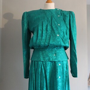 Vintage Argenti - Matching Skirt and Button up Shirt