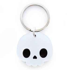 Custom Pet Tag for Dogs and Cats | My Boo Personalized Halloween Skull Pet ID Tag Charm in Acrylic | Engraved Dog Tag or Cat Tag