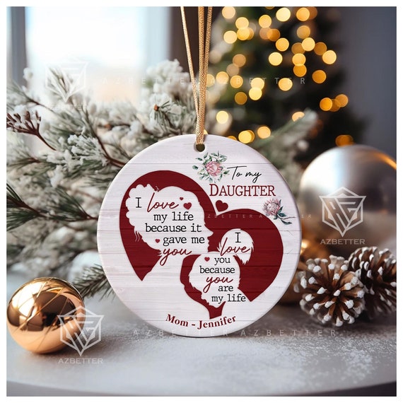 In Heaven Christmas Decoration Mommy And Me Ornaments Mother