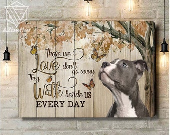 Wall Art Pit Bull Decor Pit Bull Art Pit Bull Gift Wall Decor Pit Bull Print Living Room Art Home Decor