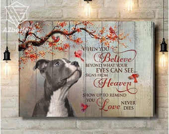 Mothers day gift Boy kissing a pit bull Kids room wall art Watercolor print Nursery decor Pit bull print Boy and dog Instant download