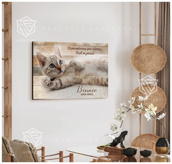 Edenpack Stampe su tela personalizzate, belle foto su tela, con cornice, stampa su tela, regalo per occasioni speciali, famiglia e animali domestici (76 x 51 cm