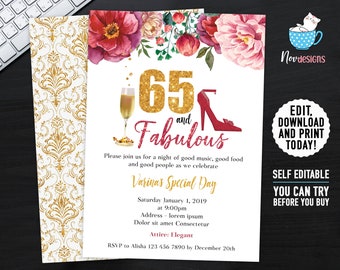 Invitation woman | Etsy