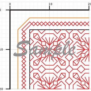 Blackwork Sampler Pattern image 3