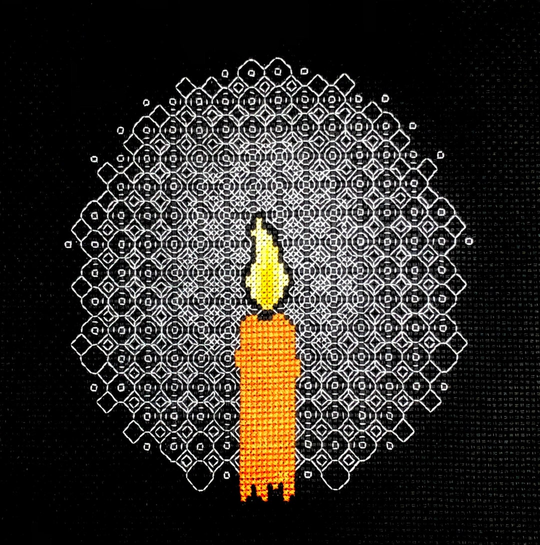 Candle in the Dark Pattern - Etsy