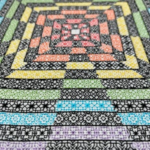 Fractured Blackwork Sampler Pattern