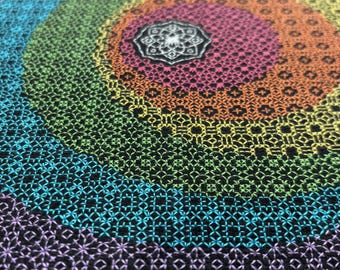 Orbit Blackwork Sampler Pattern