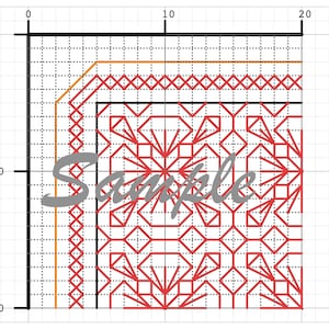 Blackwork Sampler Pattern image 4