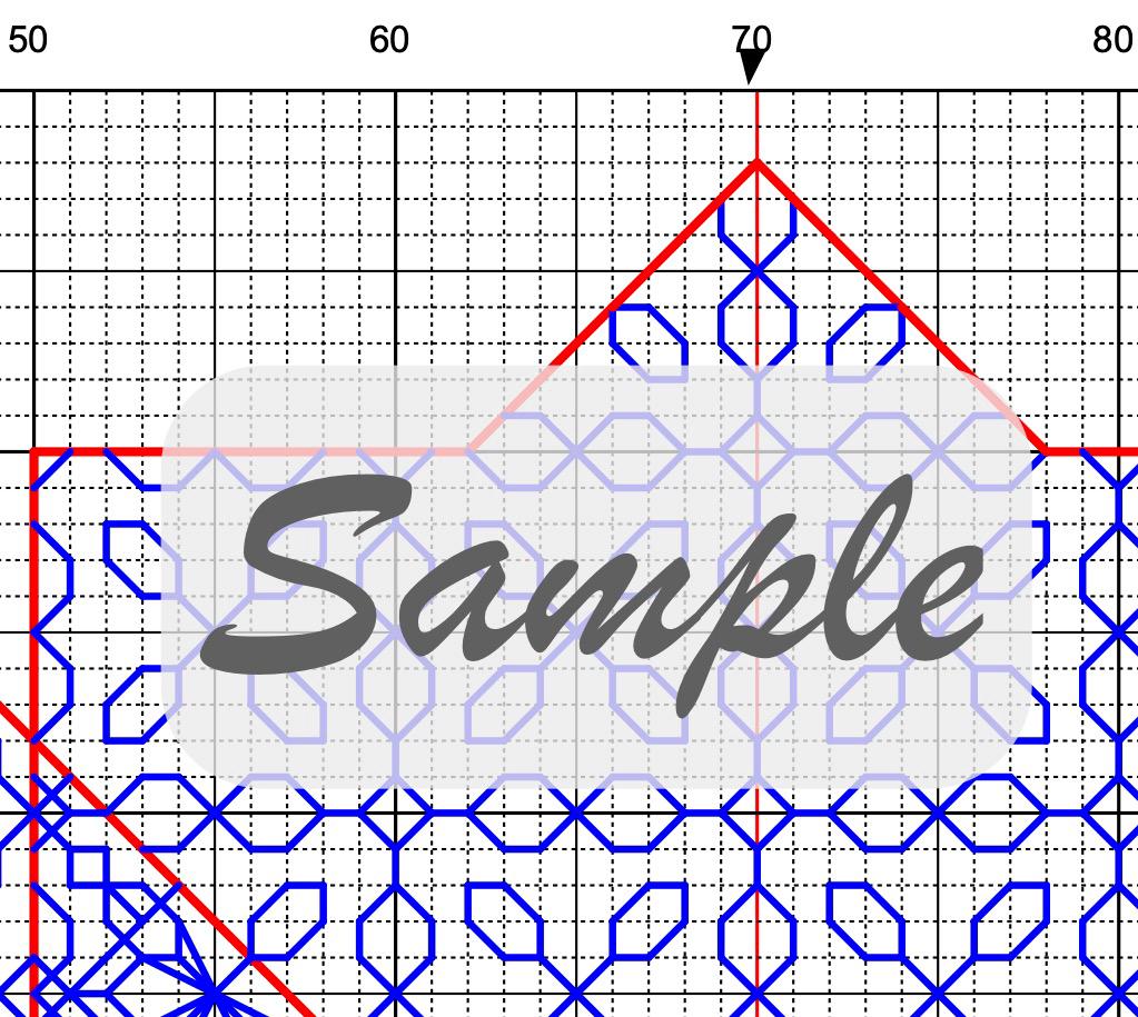 Overlay Blackwork Sampler Pattern - Etsy