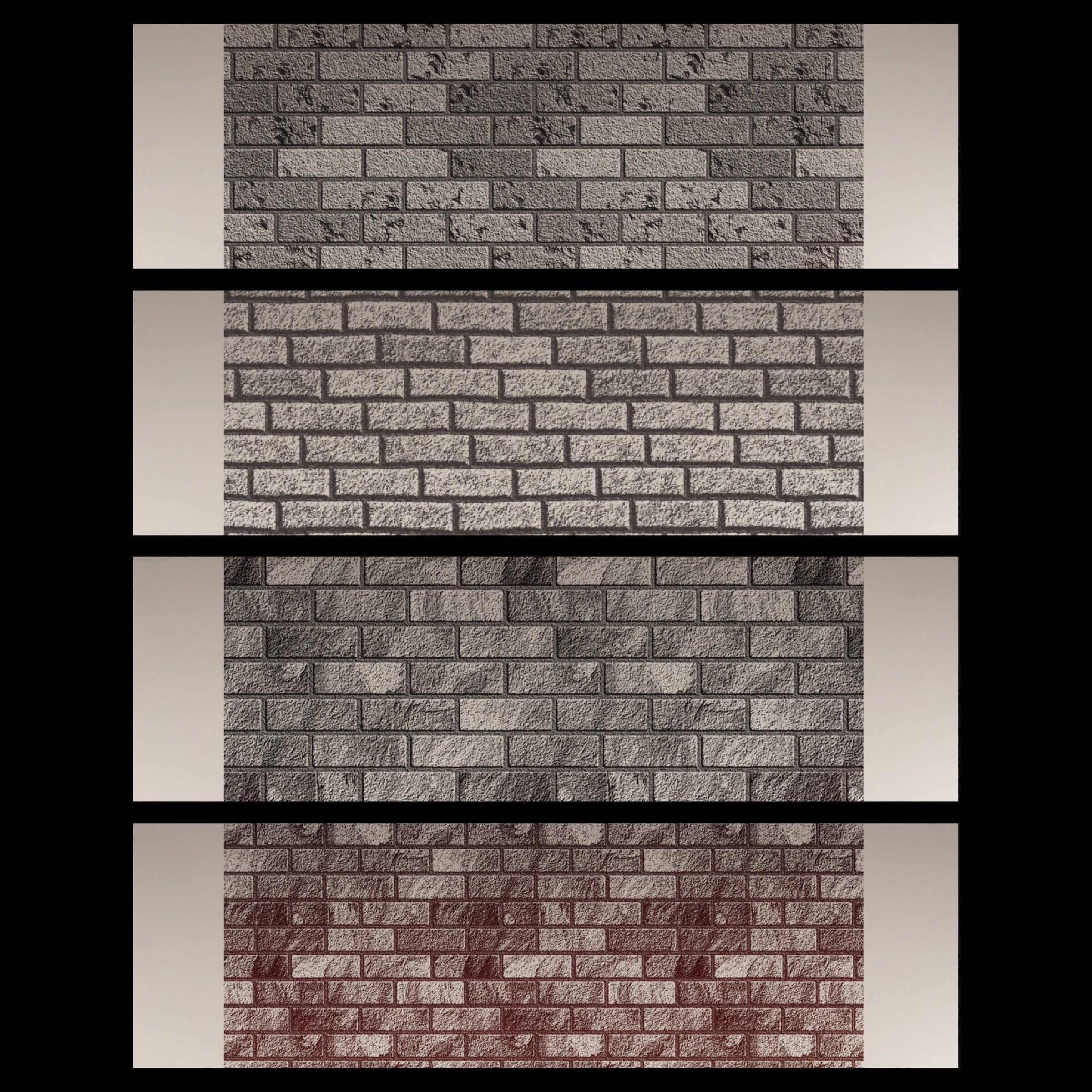 Procreate Brick Brushes 18 Seamless Pattern Textures Etsy Canada