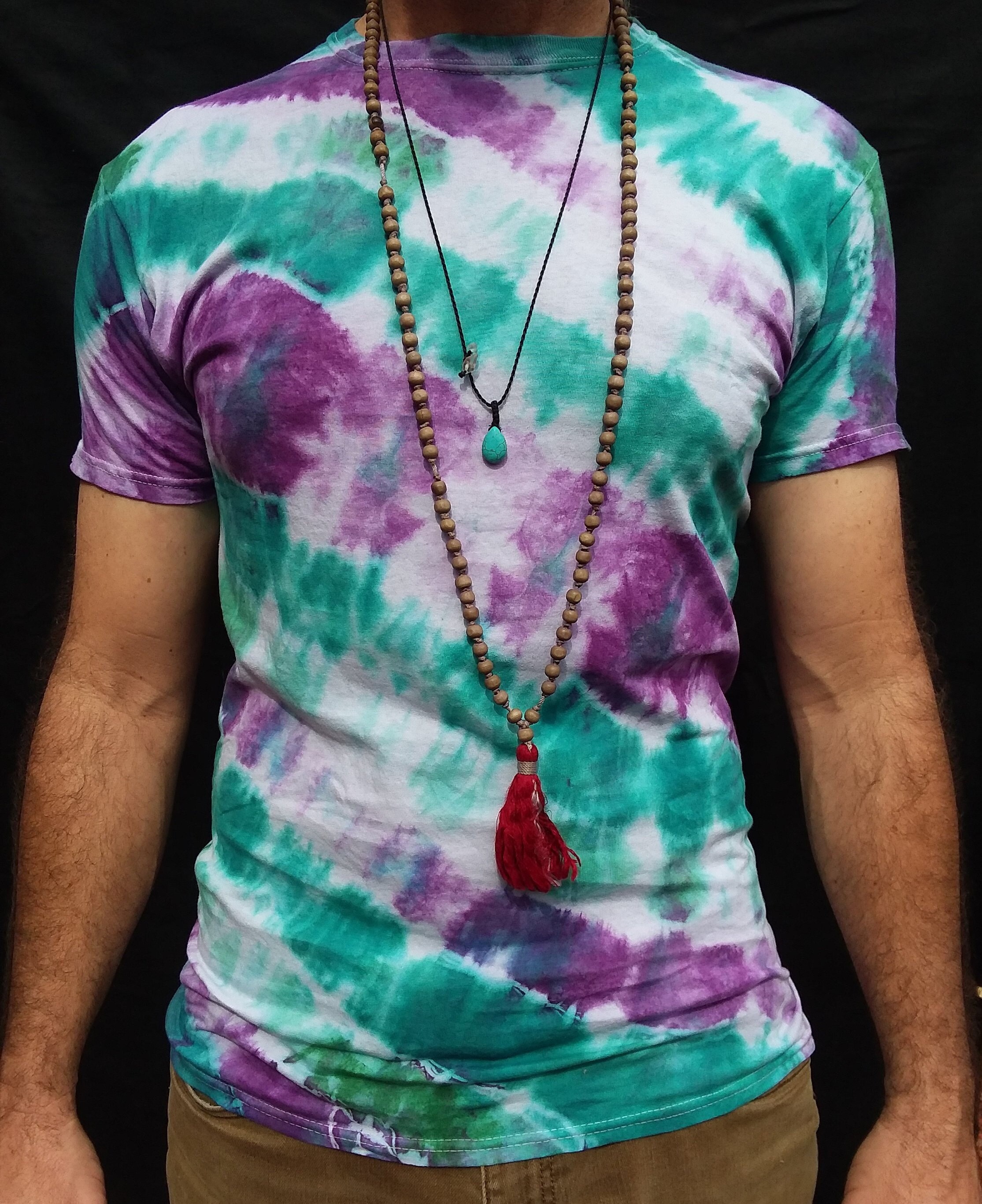 Hippie Tie Dye Unisex Tshirt 100 Cotton