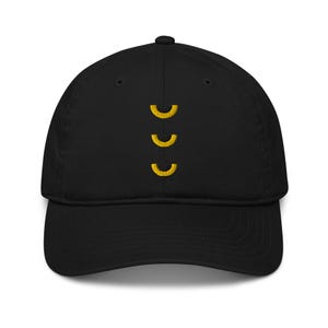 Chapéu de pega de três olhos – Boné bordado Sussie dos caçadores de demônios KPOP – Produtos sutis para fãs de Kpop – Chapéu orgânico para pais