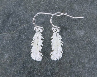 Delicate Feather Earrings