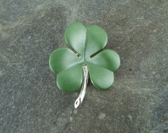 Shamrock Green Brooch