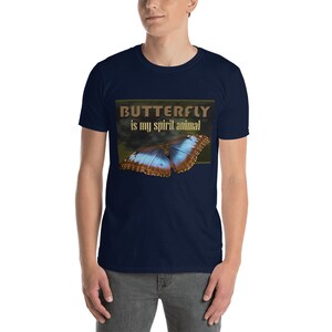 Butterfly Is My Spirit Animal, Butterfly Shirt, Butterfly T-Shirt, Monarch Butterfly, Butterfly Tee,  Aesthetic Butterfly Shirt