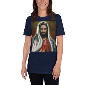 I Love Jesus Catholic Christian Shirt, Faith Gift T-Shirt, Jesus Christian Tee, Christian Apparel, Catholic Gift Tee, Women&#39;s Shirt
