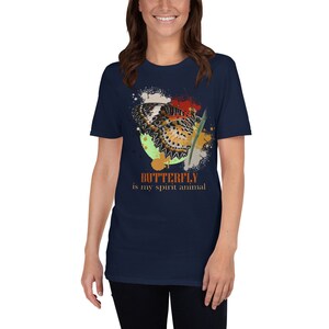 Butterfly Is My Spirit Animal, Butterfly Shirt, Butterfly T-Shirt, Monarch Butterfly, Butterfly Tee, Aesthetic Butterfly Shirt