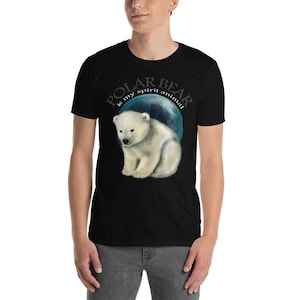 Polar Bear is My Spirit Animal, Polar Bear Shirt, Polar Bear T-shirt, Polar Bear Lover, Spirit Animal Shirt, Polar Beer Tee, Bear Shirt