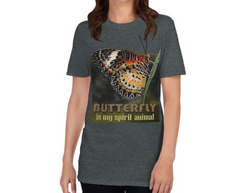 Butterfly Is My Spirit Animal, Butterfly Shirt, Butterfly T-Shirt, Butterflies Shirt, Monarch Butterfly, Butterfly lover Gift, Butterfly Tee