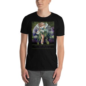 Play with the Fairies Ride a Unicorn,Swim with a Mermaid Beautiful Fairy Fantasy Gift Design 2 Men&#39;s Tee Shirt