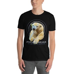Polar Bear is My Spirit Animal, Polar Bear Shirt, Polar Bear T-shirt, Polar Bear Lover,  Polar Beer Tee, Bear Shirt, Bear T-Shirt