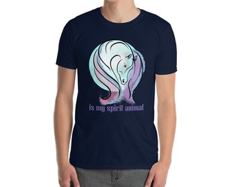 Pferd ist mein Geist Tier, Pferd Shirt, Pferd T-Shirt, Pferd-Liebhaber-Shirt, Reiter T-shirt, Reitshirt, süße Pferd Shirt