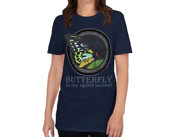 Butterfly Is My Spirit Animal, Butterfly Shirt, Butterfly T-Shirt, Monarch Butterfly, Butterfly Tee, Aesthetic Butterfly Shirt