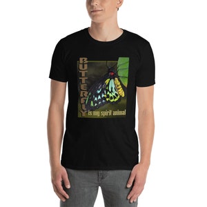 Butterfly Is My Spirit Animal, Butterfly Shirt, Butterfly T-Shirt, Monarch Butterfly, Butterfly Tee, Aesthetic Butterfly Shirt